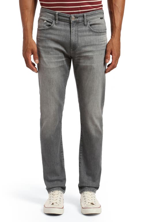 Marcus Slim Straight Leg Jeans in Mid Grey Feather Blue