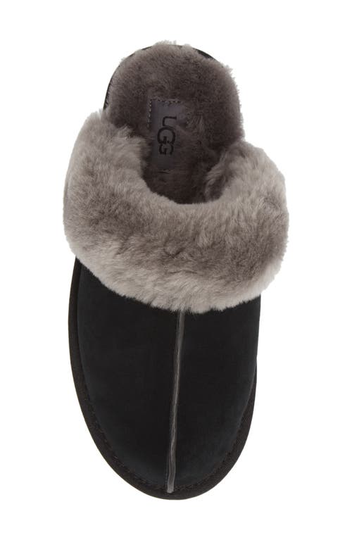 Shop Ugg(r) Scuffette Ii Slipper In Black/grey Suede