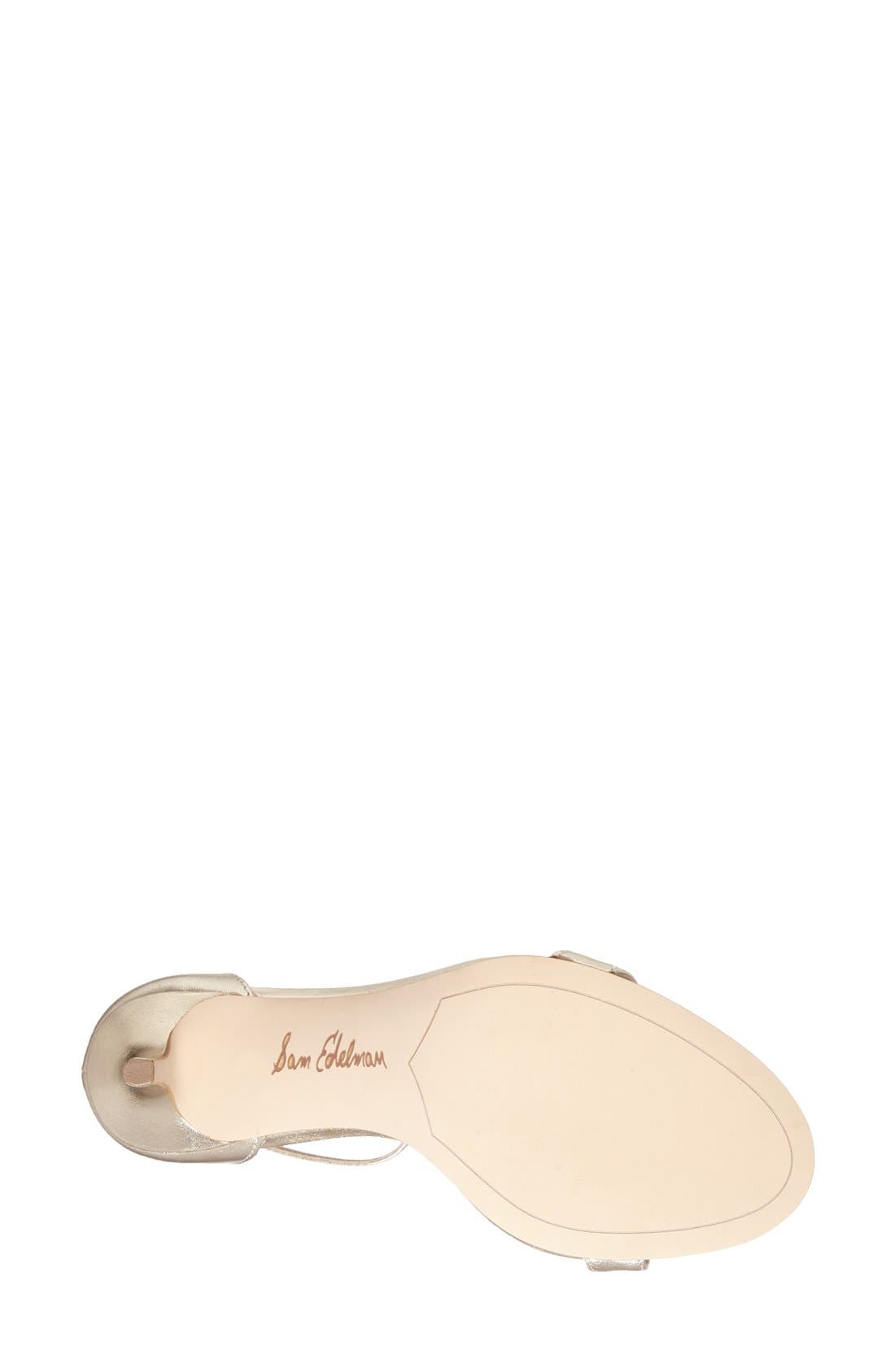 SAM EDELMAN,
                            'Patti' Ankle Strap Sandal,
                            Alternate thumbnail 221, color,
                            900