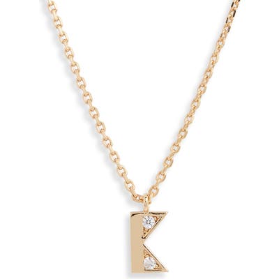 Kate Spade New York Mini Initial Pendant Necklace