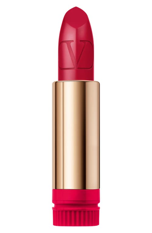 Shop Valentino Rosso  Refillable Lipstick Refill In 300r/satin