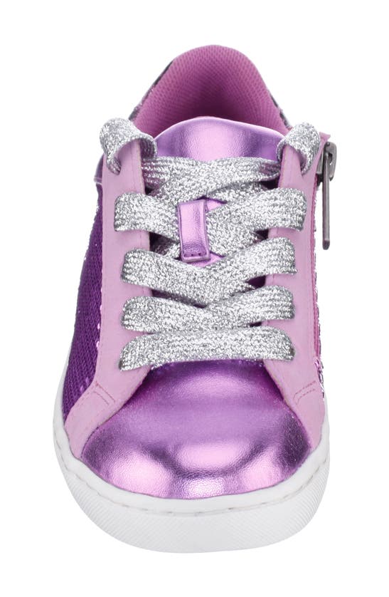Shop Nina Kids' Sequin Sneaker In Light Pink