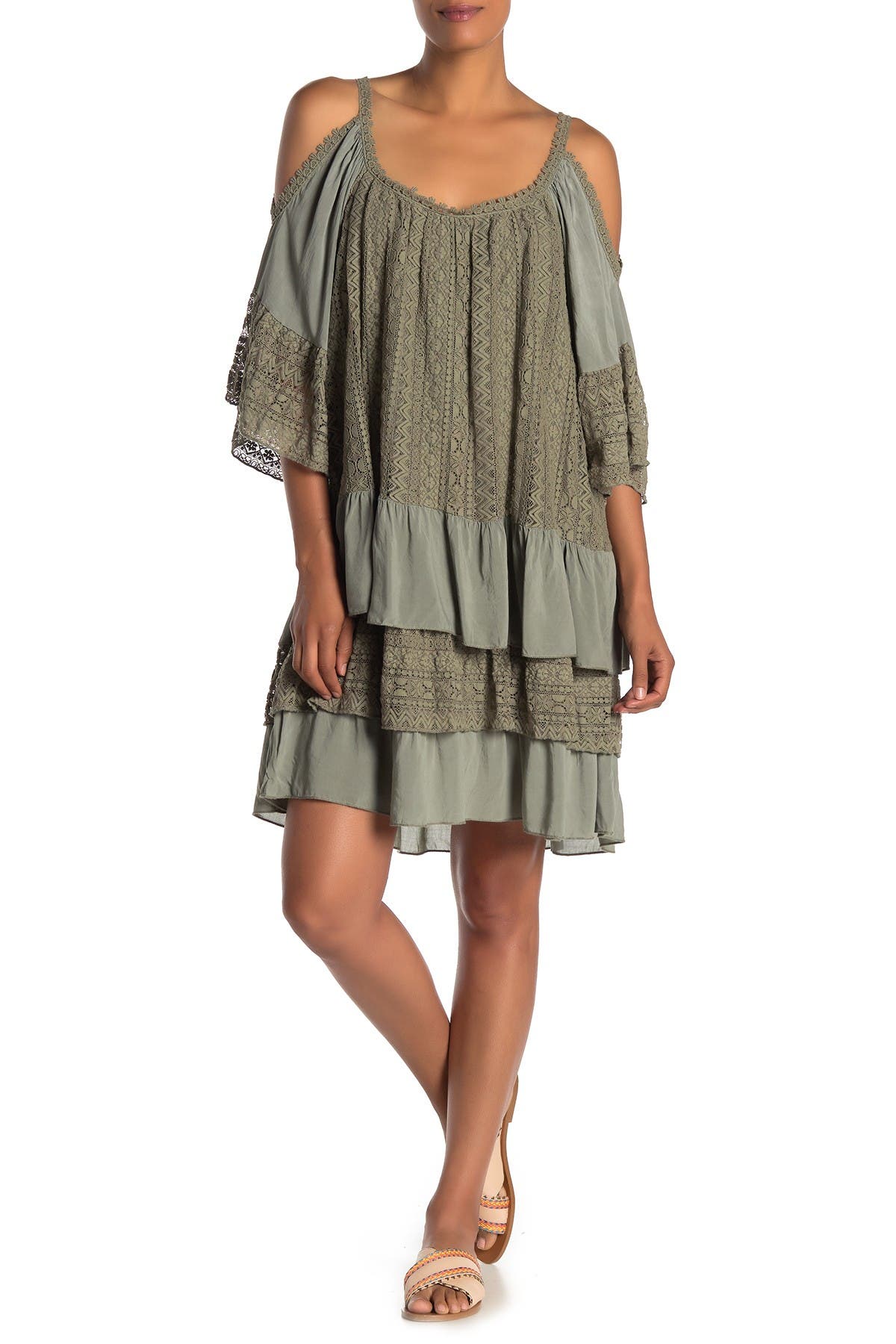 lola off the shoulder lace dress