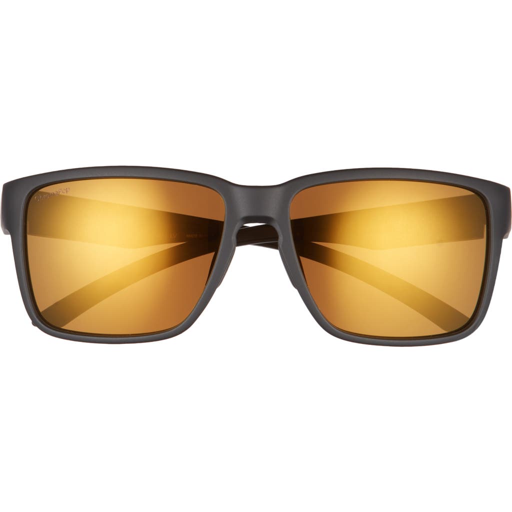Smith Emerge 60mm Polarized Rectangle Sunglasses In Yellow