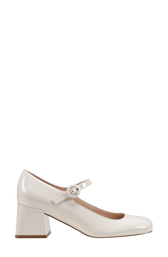 Shop Marc Fisher Ltd Nessily Mary Jane Pump In Ivory