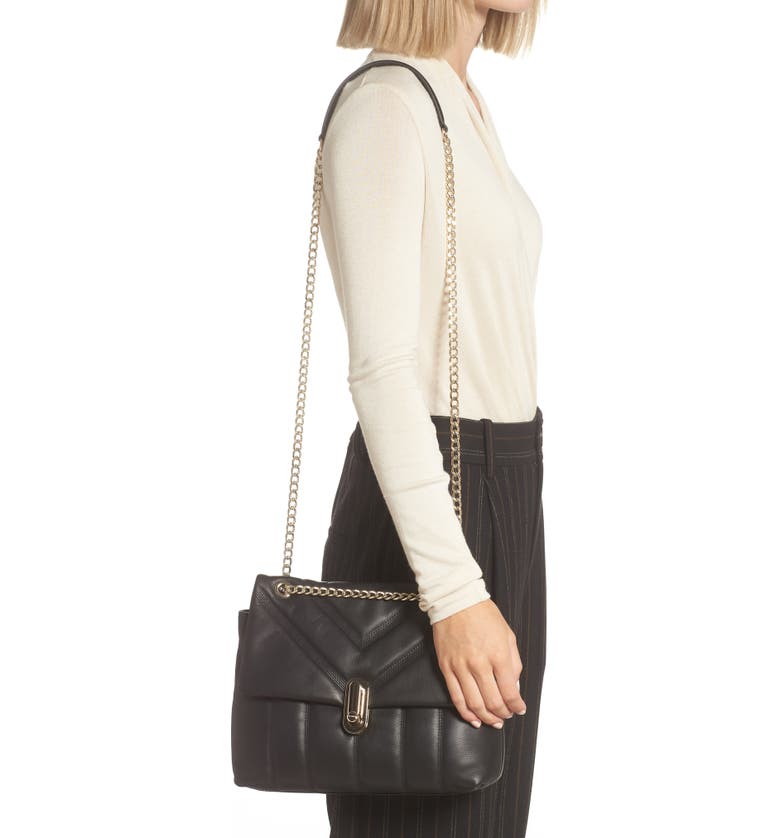 Ayahlin Quilted Leather Crossbody Bag