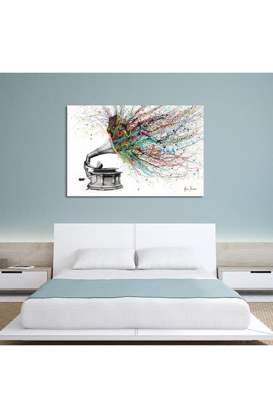 Icanvas Radical Rhapsody By Ashvin Harrison Canvas Print In White Canvas/ Multicolor