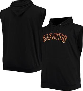 PROFILE Men's Black San Francisco Giants Jersey Muscle Sleeveless
