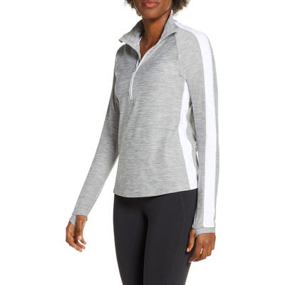 New Balance Transform Half-Zip Pullover, Grey