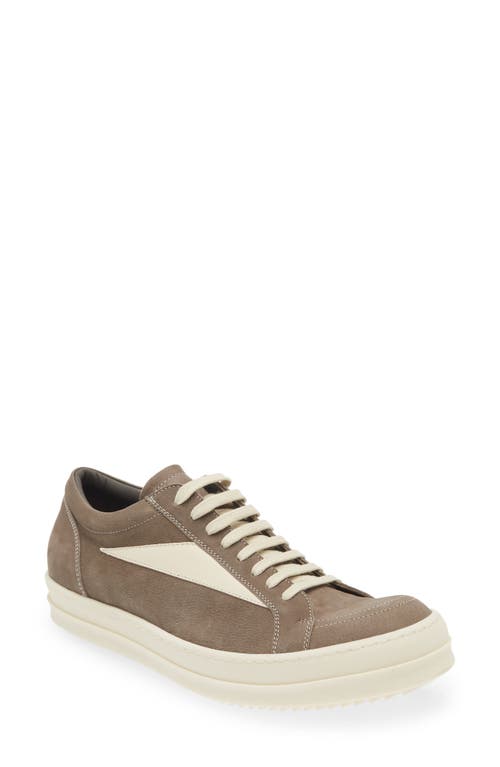 Rick Owens Luxor Vintage Low Top Sneaker In Green