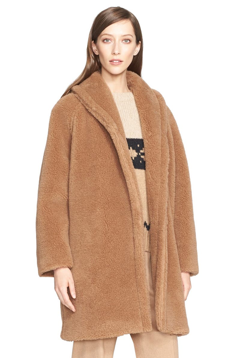 Max Mara 'Teddy Bear' Faux Fur Coat | Nordstrom