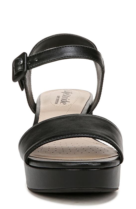 Shop Lifestride Rhythmn Platform Sandal In Black