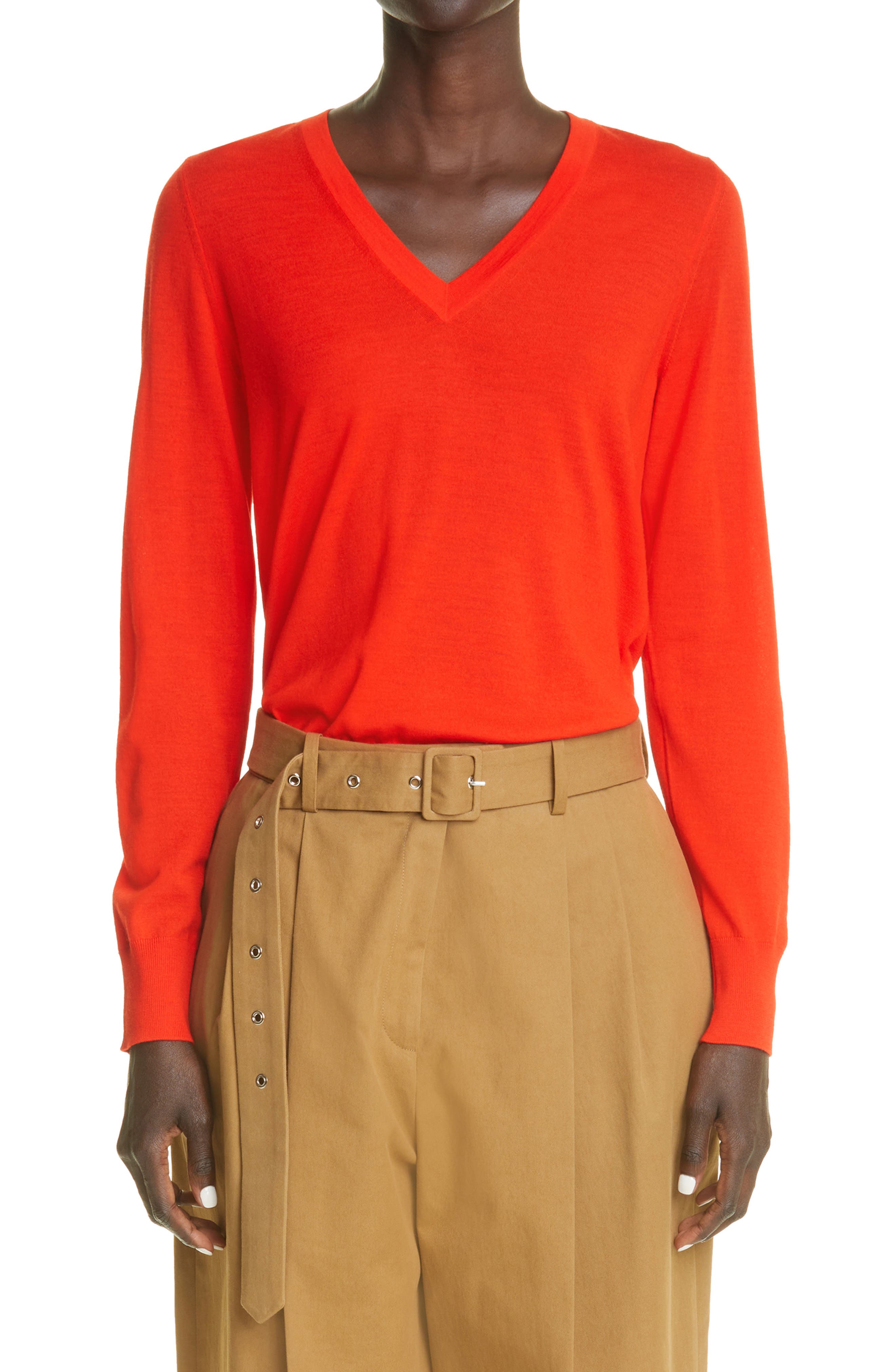 Designer red sweater Clearance