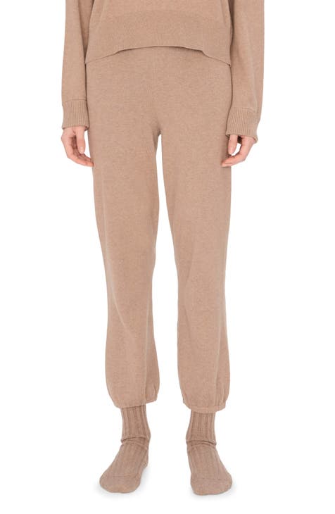 Women's Beige Cropped & Capri Pants