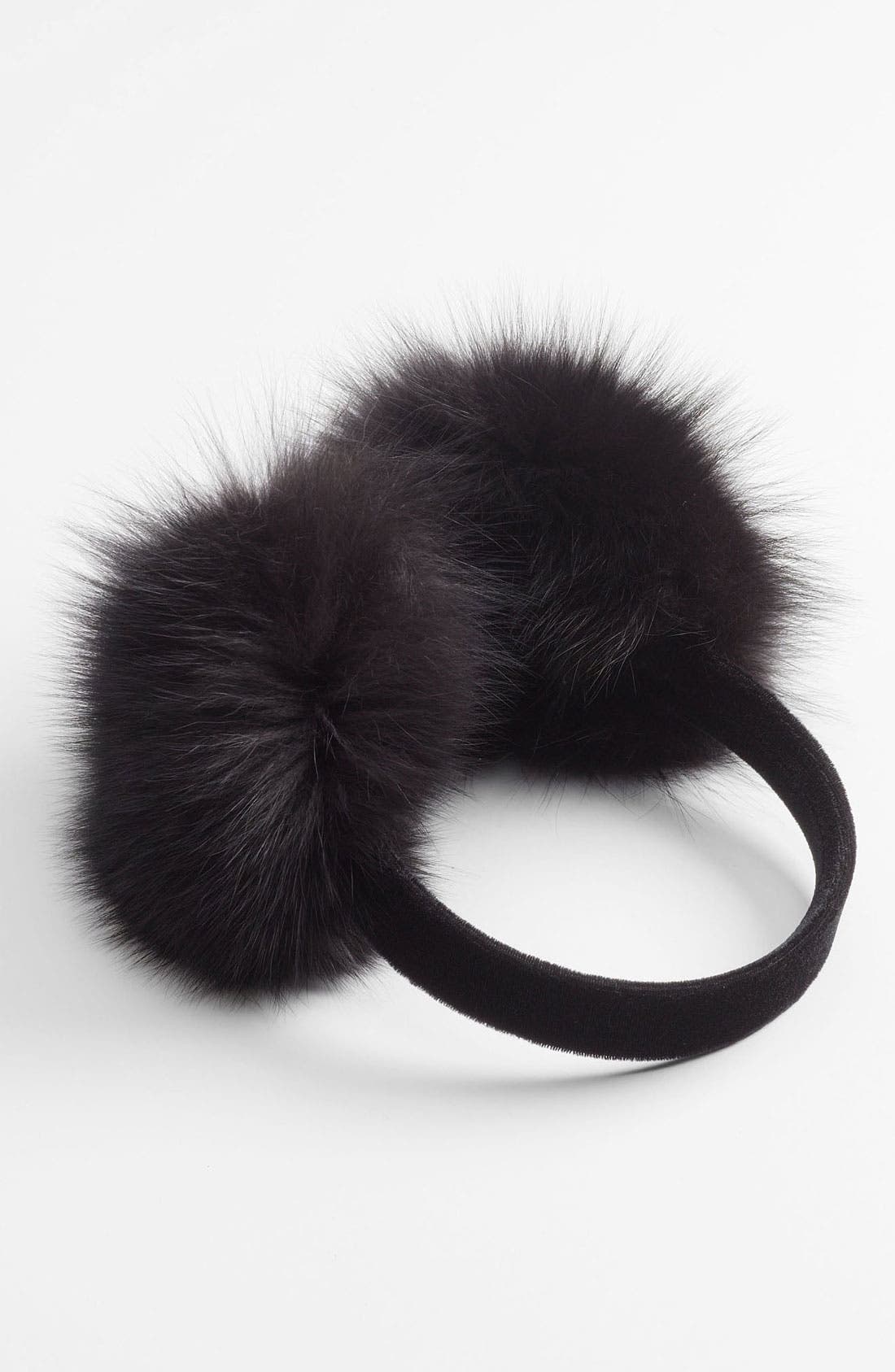 Dena Products Genuine Fox Fur Earmuffs Nordstrom