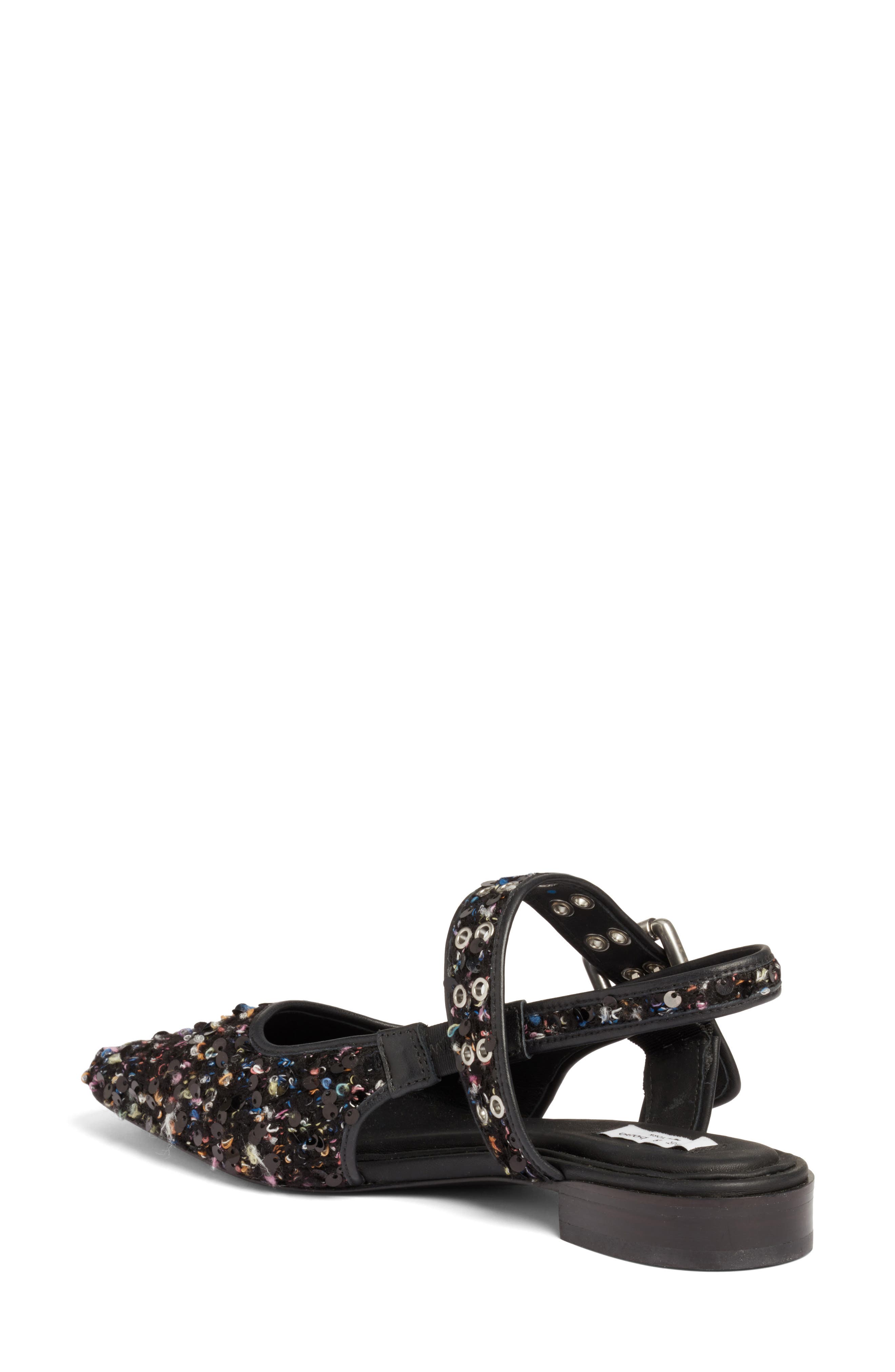 rag & bone Astra Sequin Slingback Flat (Women) Nordstrom