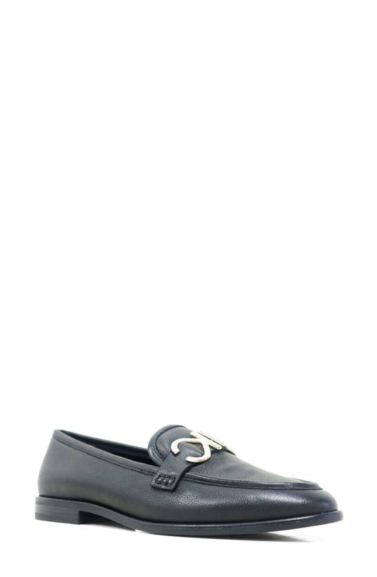 Shop Kenneth Cole New York Lydia Bit Loafer In Black Leather