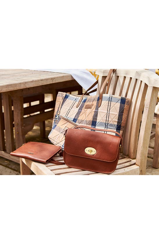 BARBOUR BARBOUR ISLA LEATHER CROSSBODY BAG