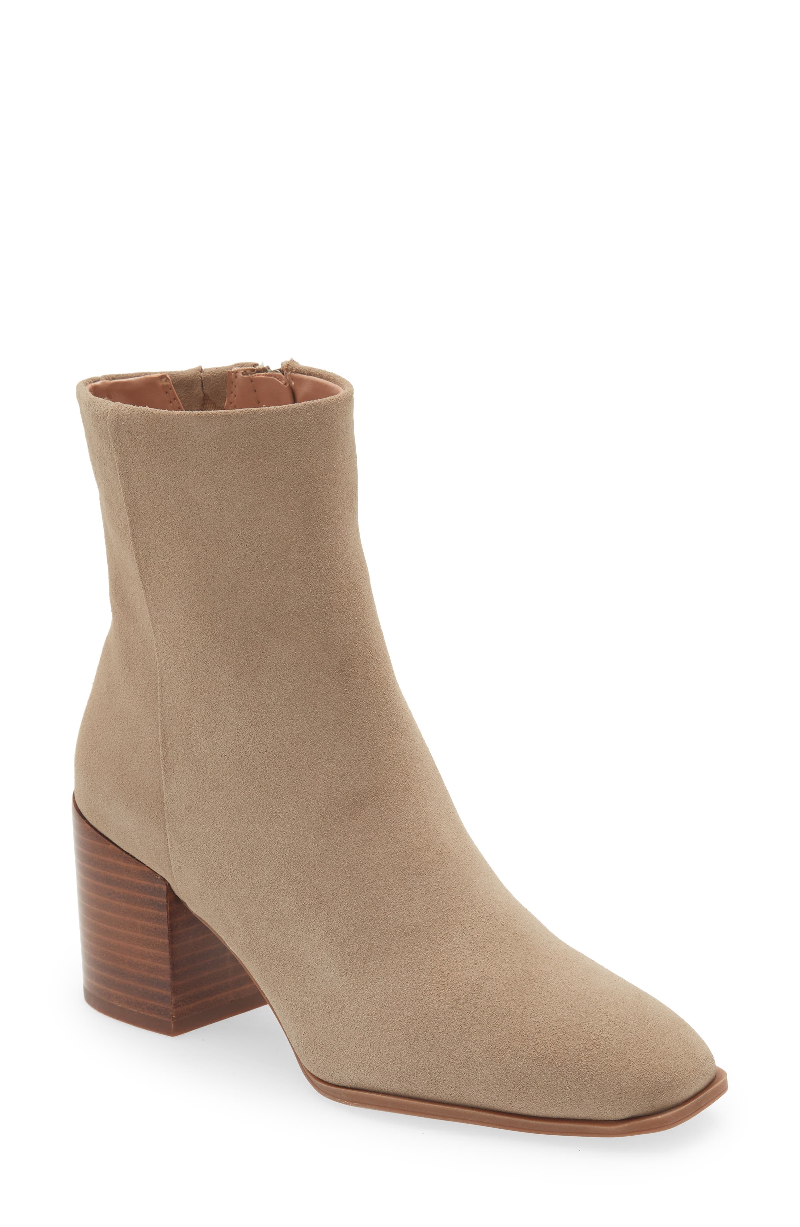 taupe booties nordstrom