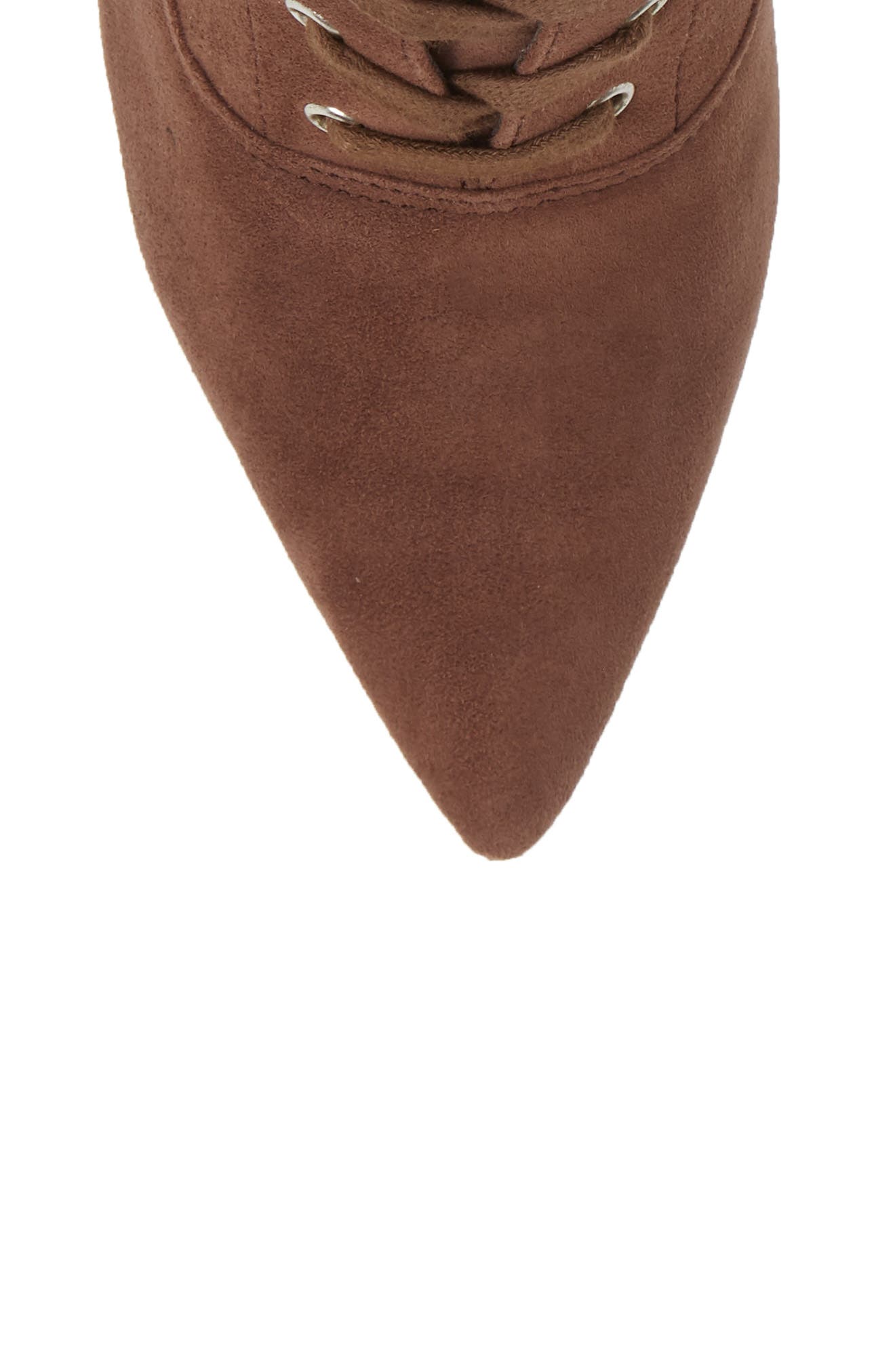 steve madden jinx bootie taupe