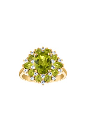 Fzn Peridot Ring In Green
