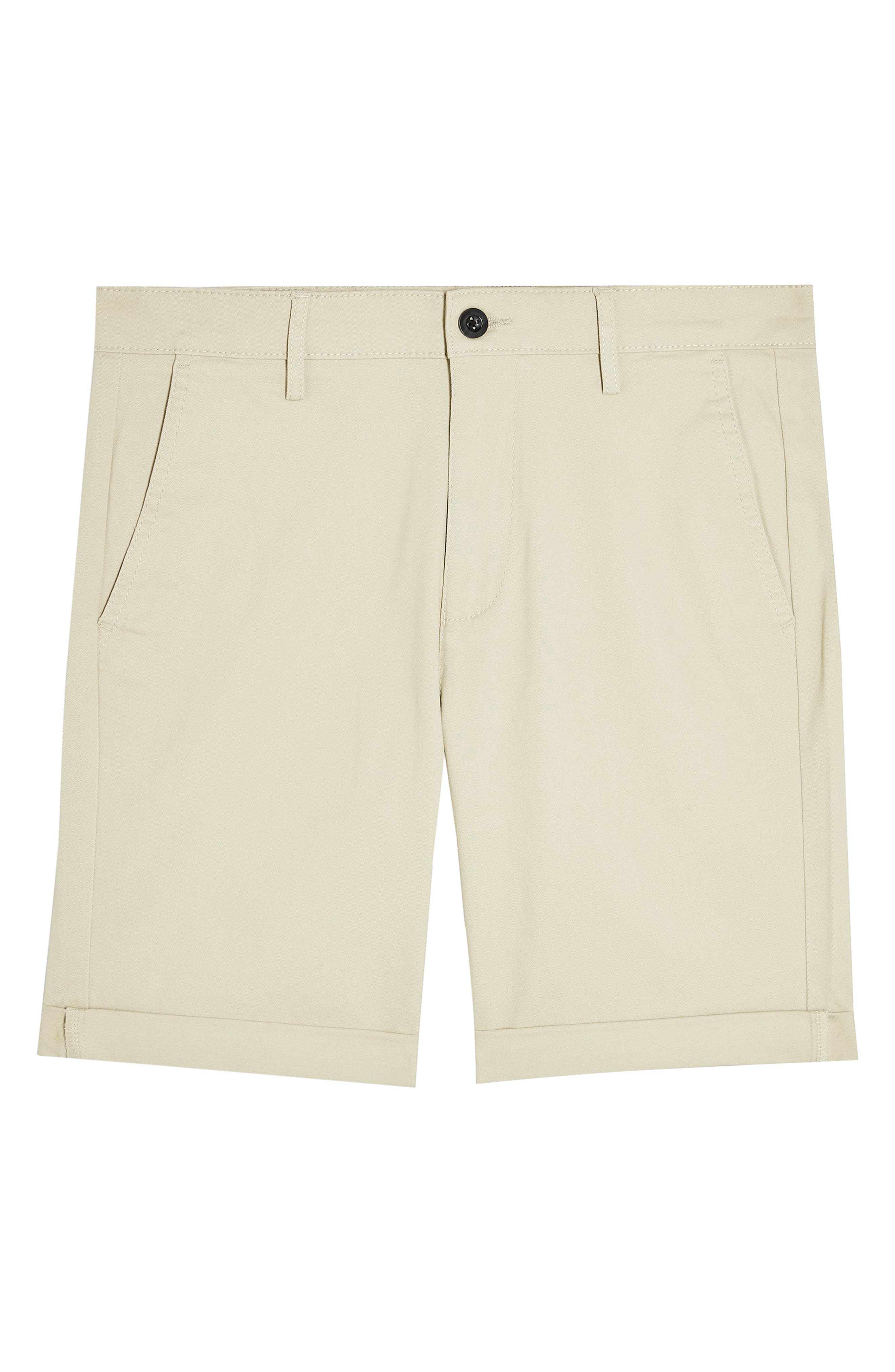 Topman Stretch Skinny Chino Shorts 
