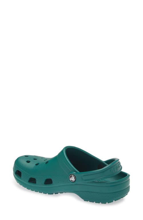 Shop Crocs Classic Clog In Emerald