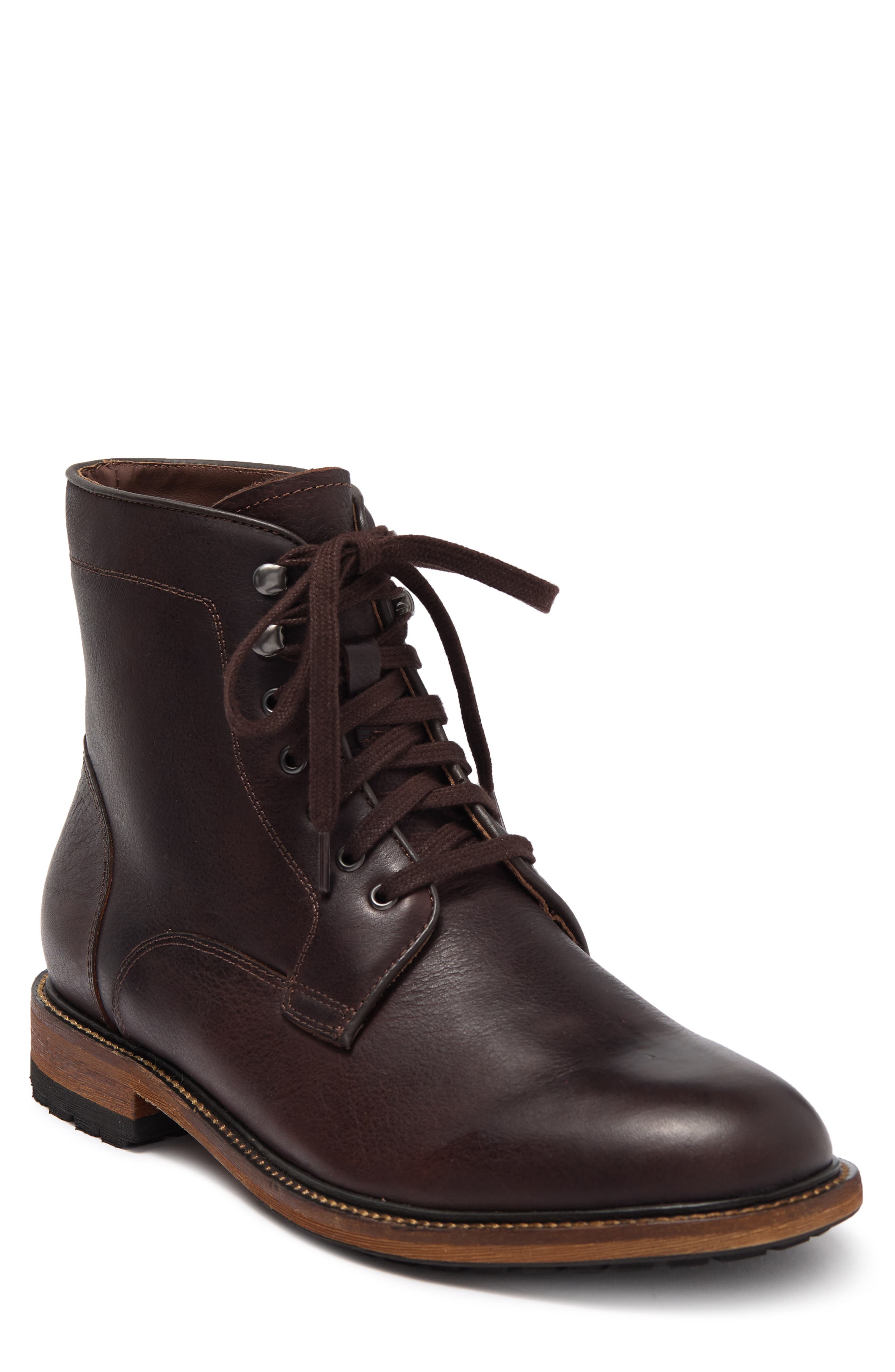 men's mid calf combat boots