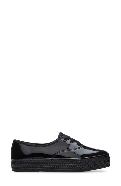 Shop Keds ® Point Platform Sneaker In Black/black