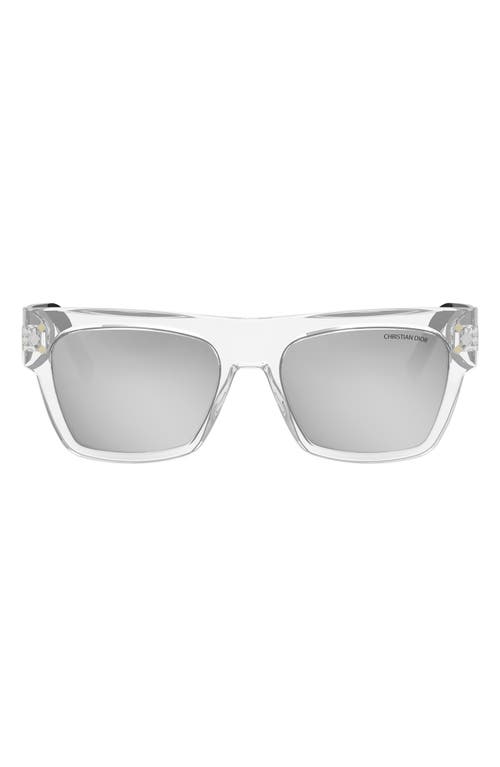 DIOR DIOR CD DIAMOND S8I 55MM SQUARE SUNGLASSES