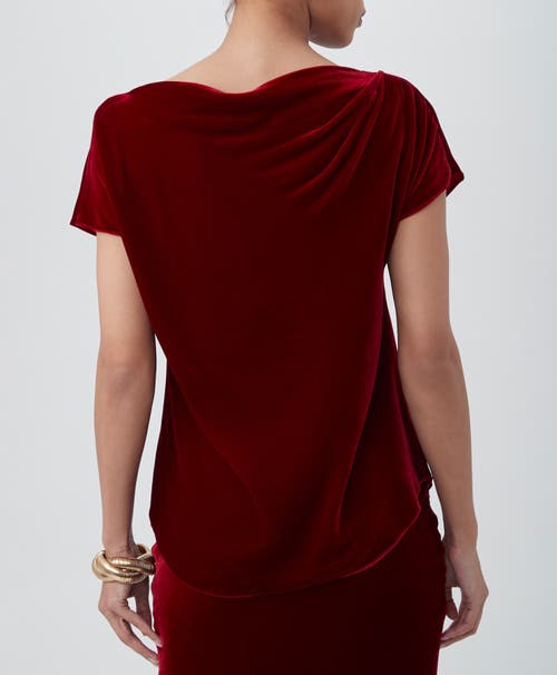 Shop Trina Turk Sintha Top In Vixen Red