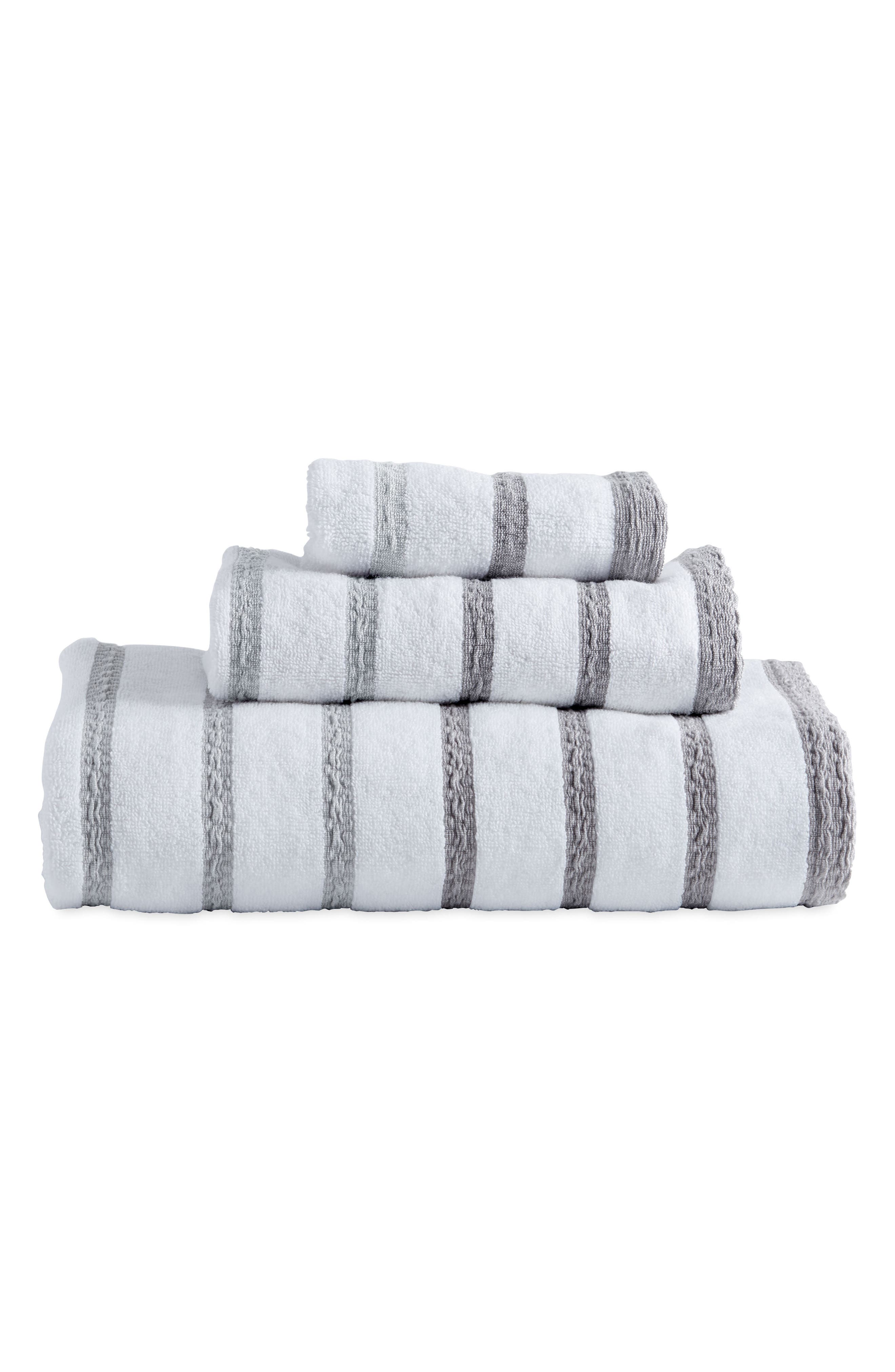 DKNY Stripe Hand Towel Nordstrom