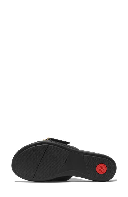 Shop Fitflop Gracie Slide Sandal In Black