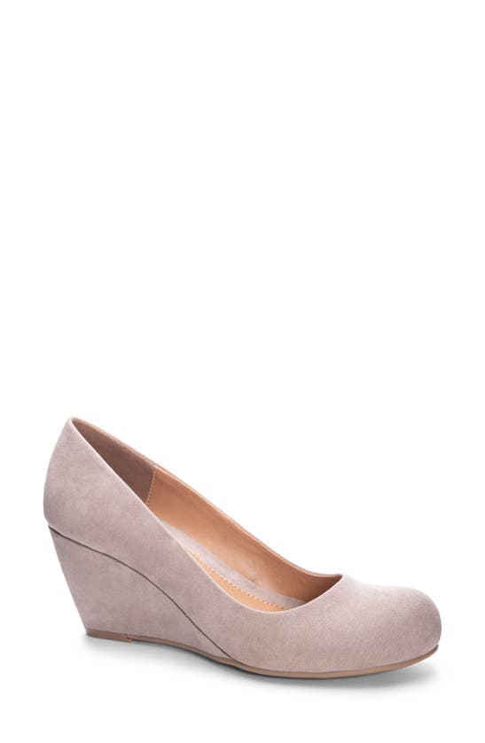 Cl By Laundry Nima Wedge Pump In Taupe