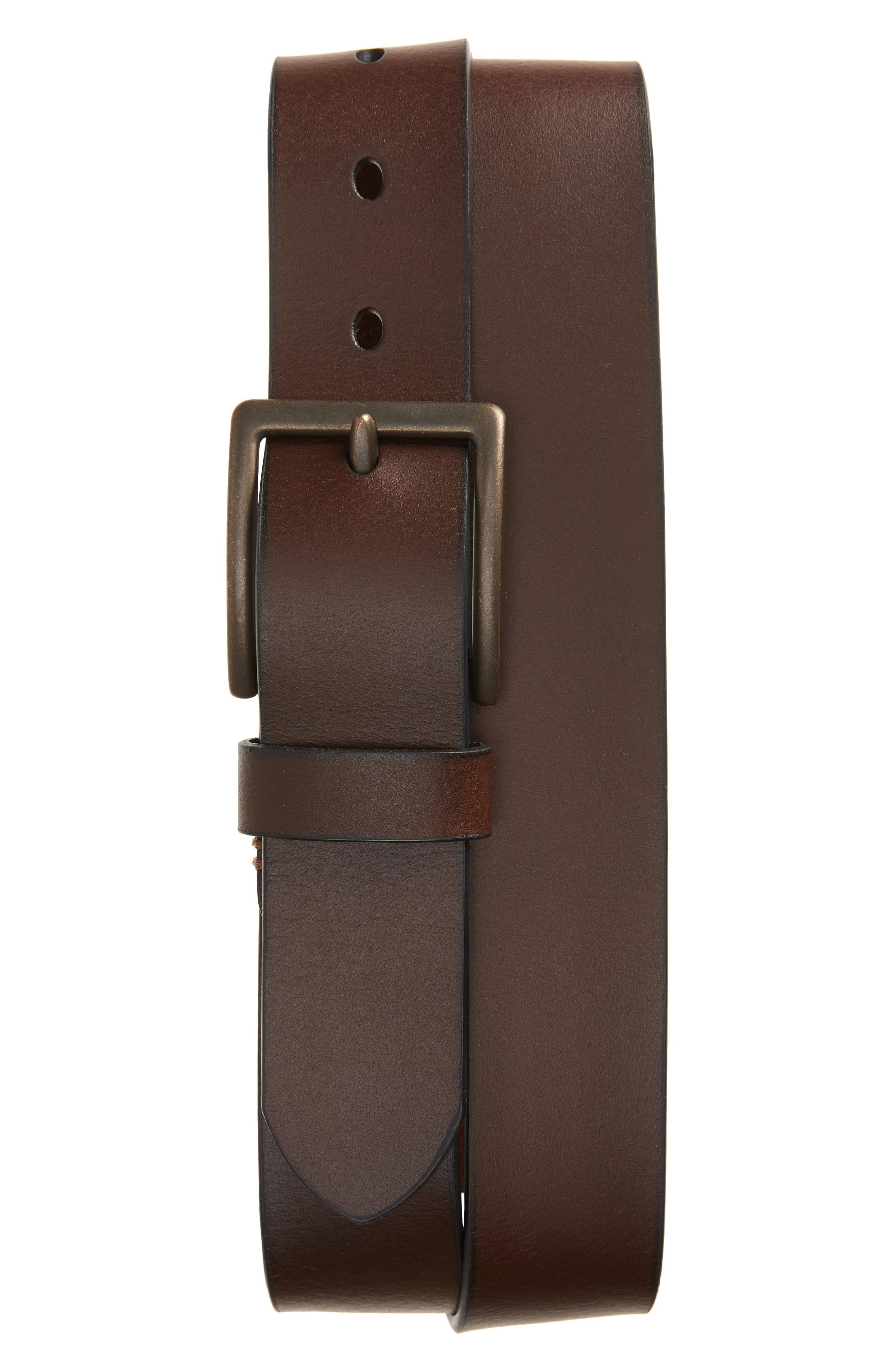 Reversible Belt Leather Belt with Green 32 mm 1.25 with Belt Z-Buckle with Personalized Belt Buckle Christmas Gift