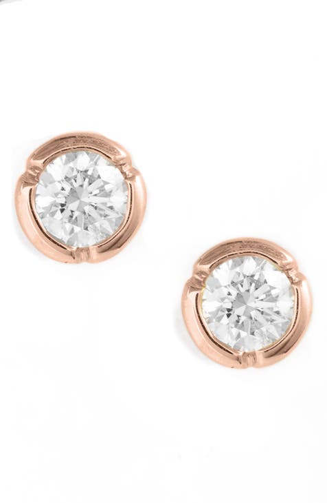 Nordstrom rose gold on sale earrings