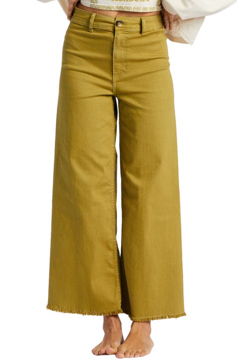 COMBAT LINEN TROUSERS Brown Tweed Trouser/leggings, Bestseller