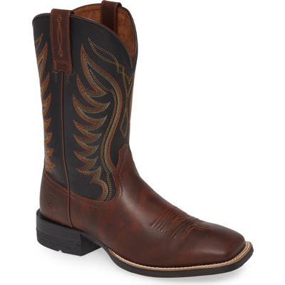 Ariat Ranch Work Cowboy Boot, Brown