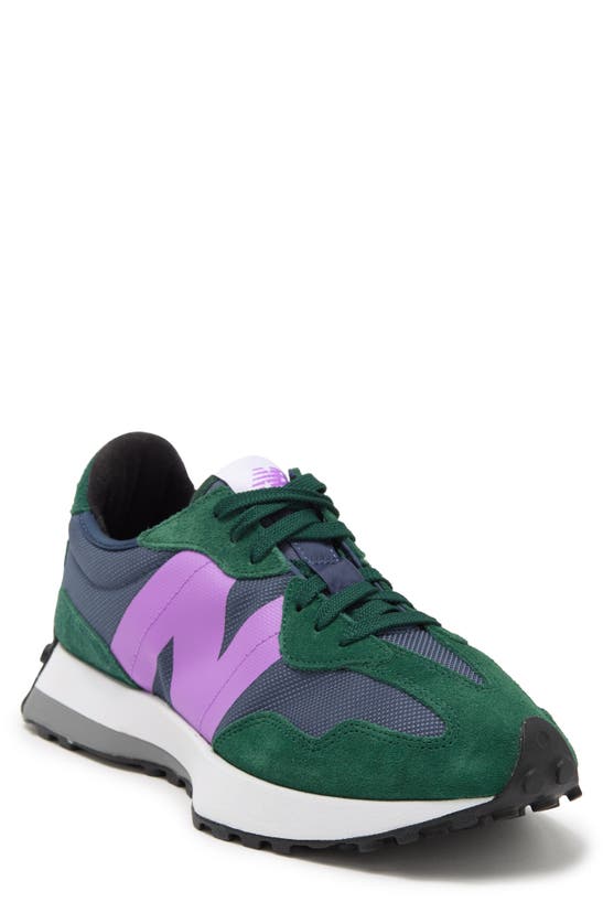 New Balance 327 Trainer In Night Watch Green ModeSens