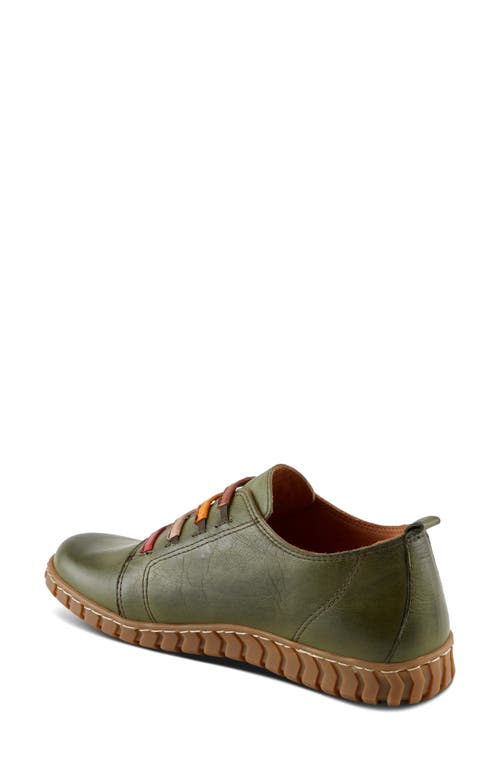 Shop Spring Step Emmalina Sneaker In Olive Green