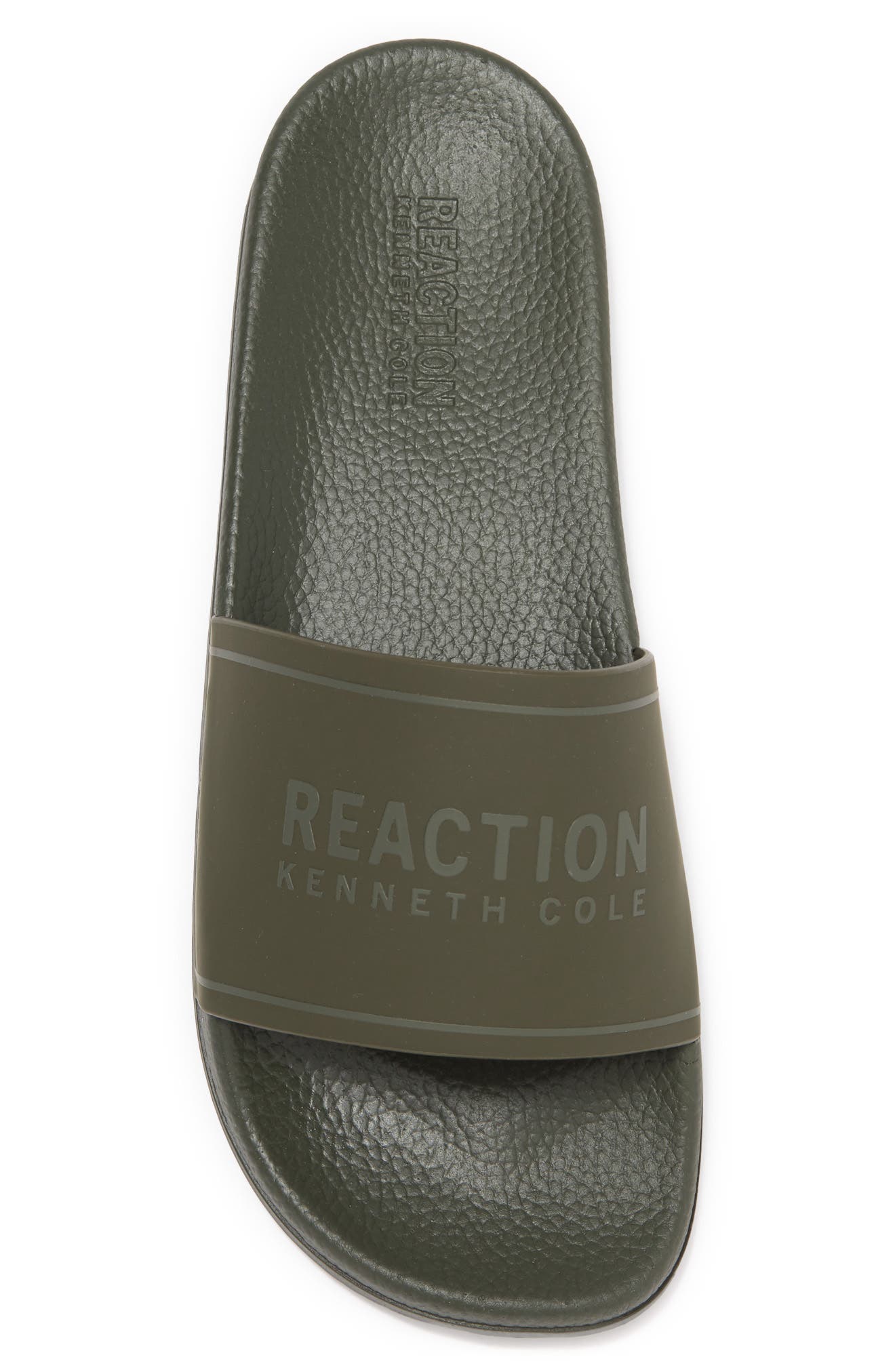 Reaction Kenneth Cole Molded Slide Sandal in Olive at Nordstrom Rack, Size 13