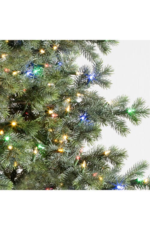 Balsam Hill Yukon Spruce Pre-lit Artificial Tree In Led Color+clear