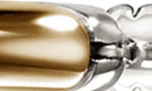 John Hardy 14k Yellow Gold & Sterling Silver Jh Essentials Hoop Earrings In Silver/gold