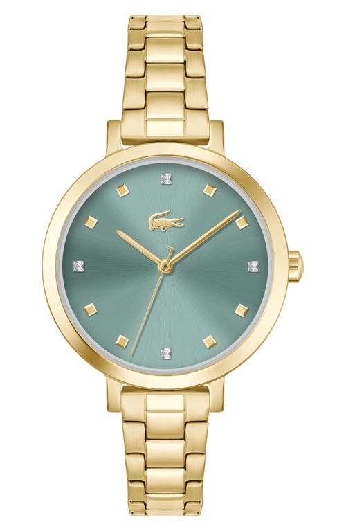 Lacoste Riga Bracelet Watch, 34mm in Green at Nordstrom