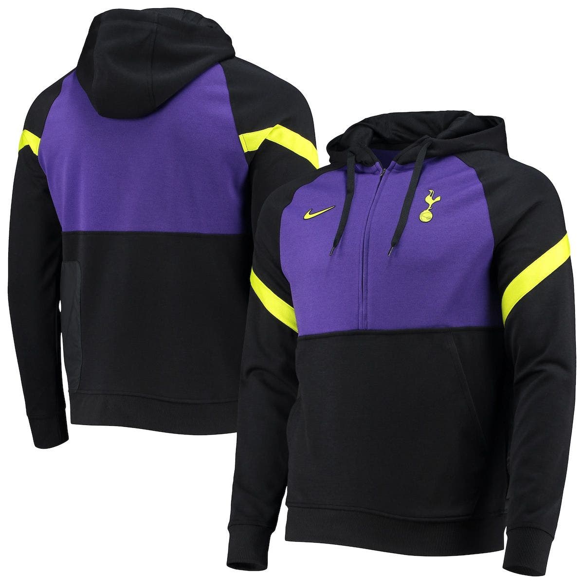 purple nike half zip