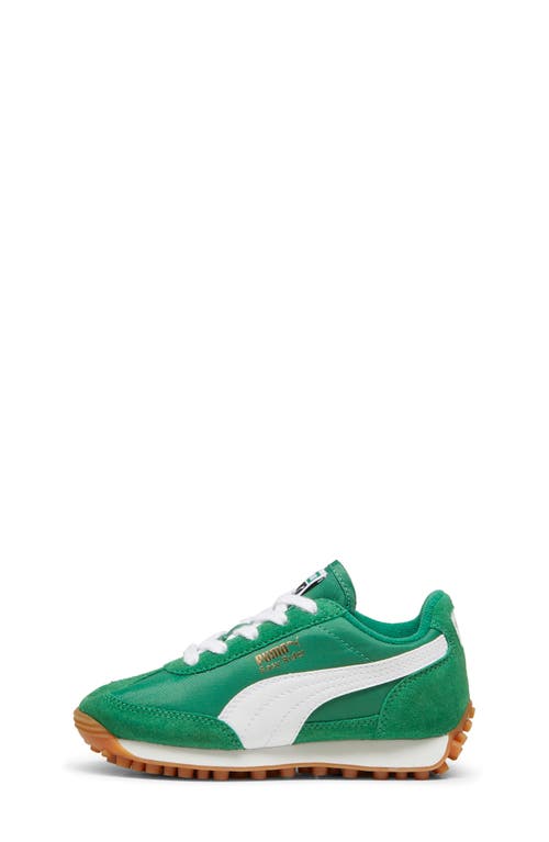 Puma Kids' Easy Rider Sneaker In Archive Green- White