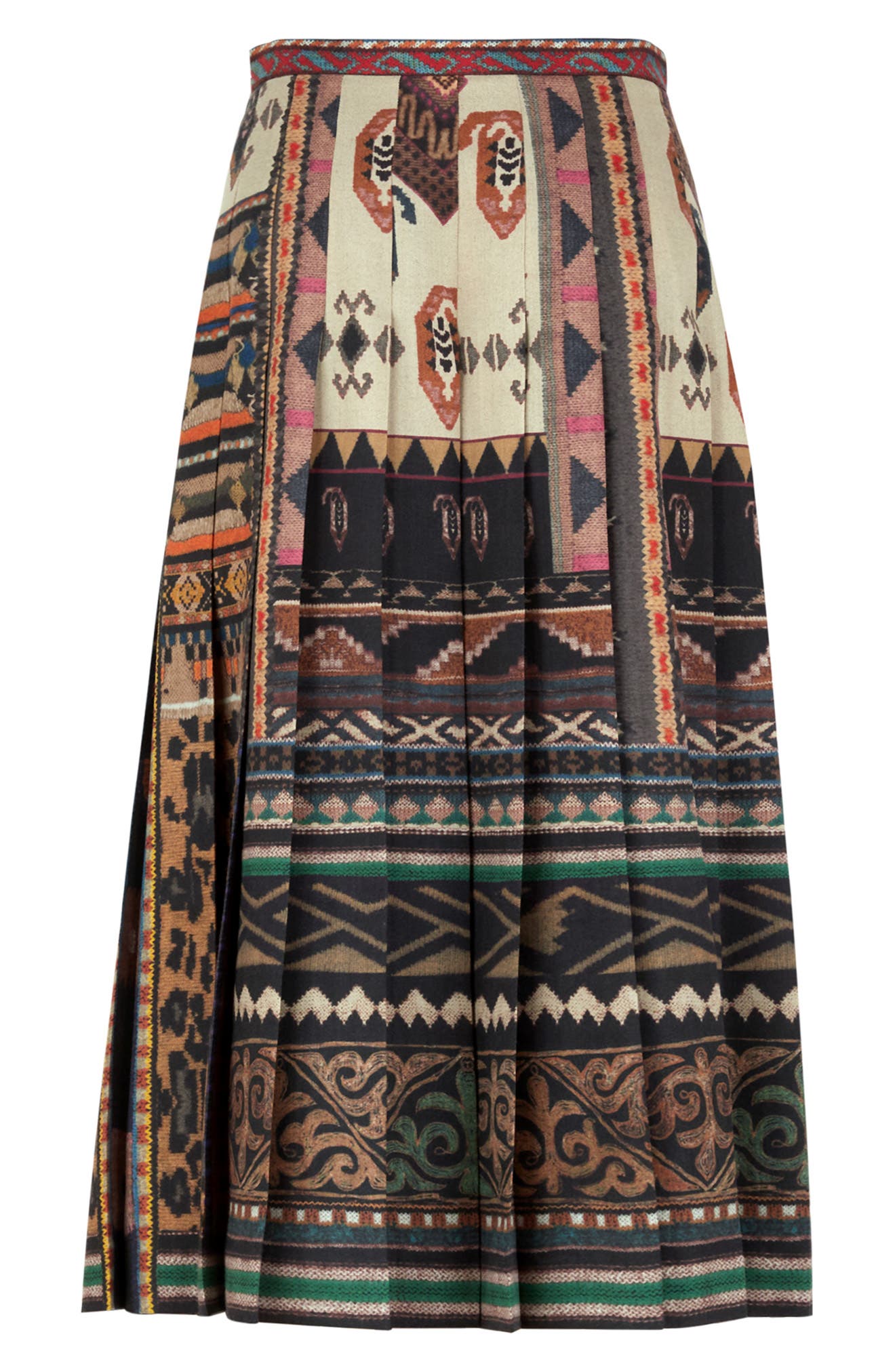 blue skater skirt outfit