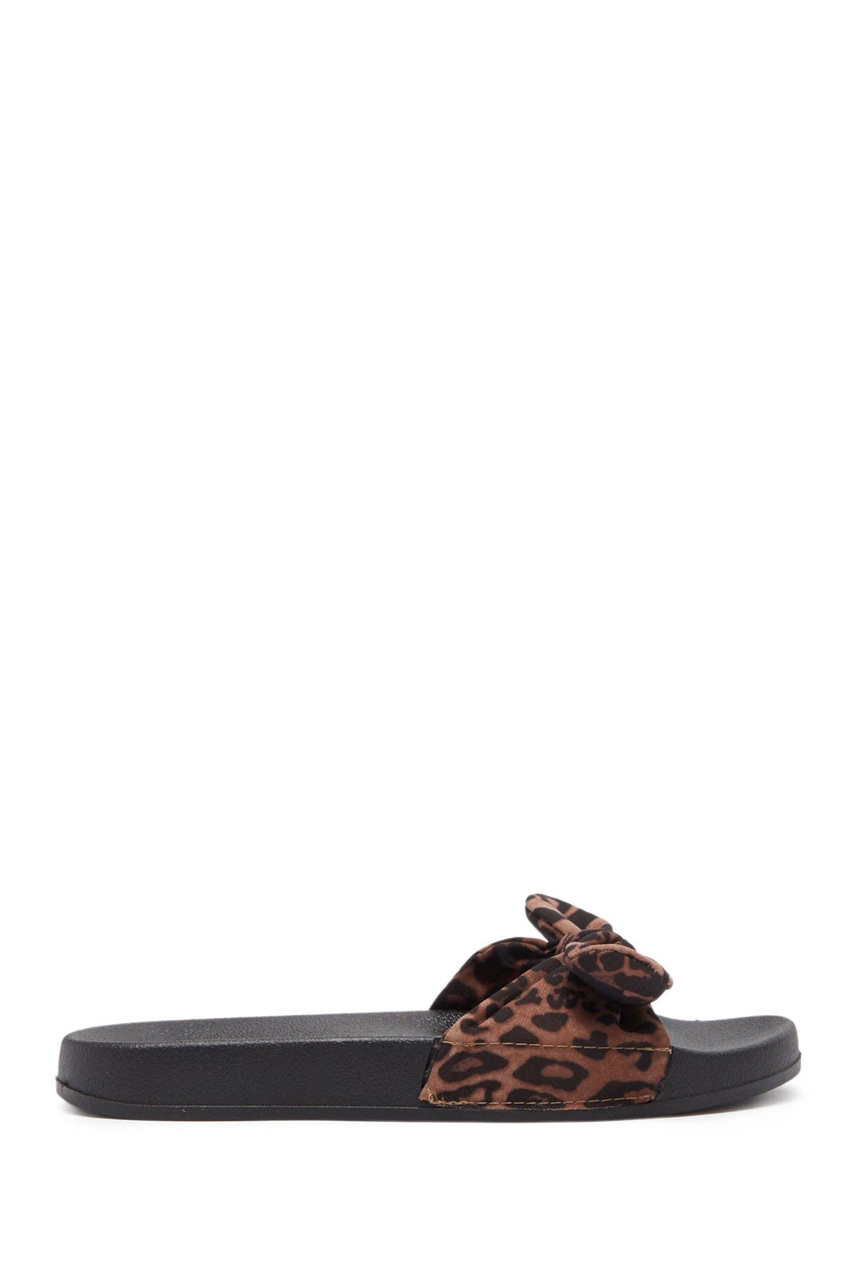 14th & Union Printed Bow Sandal In Leopard