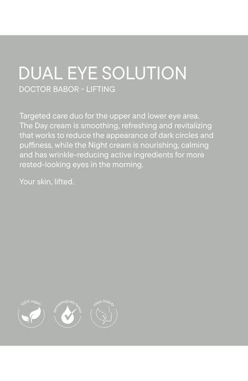 Shop Babor Dual Eye Solution In No Color