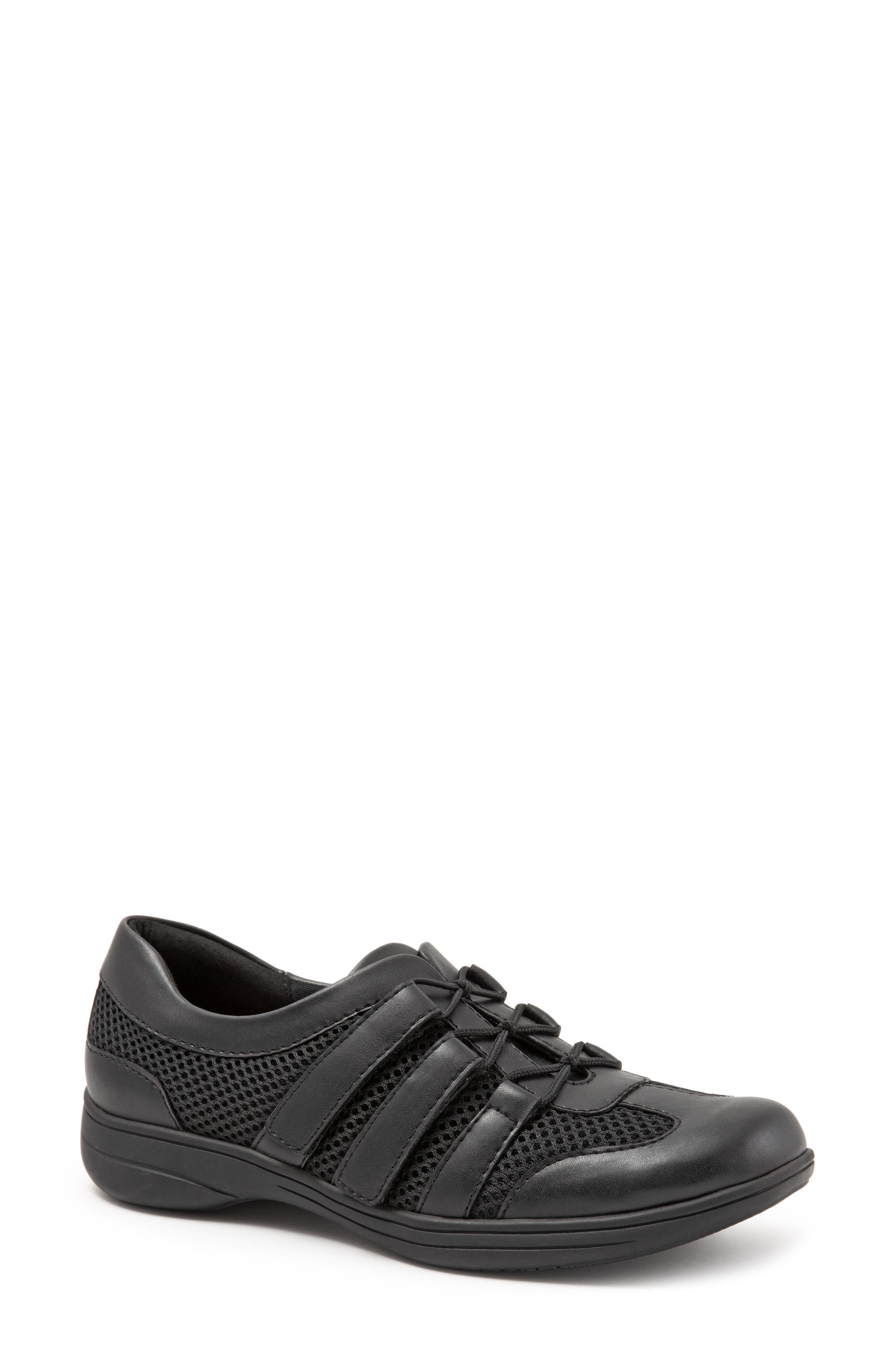 Trotters Joy Slip-On Sneaker, Black